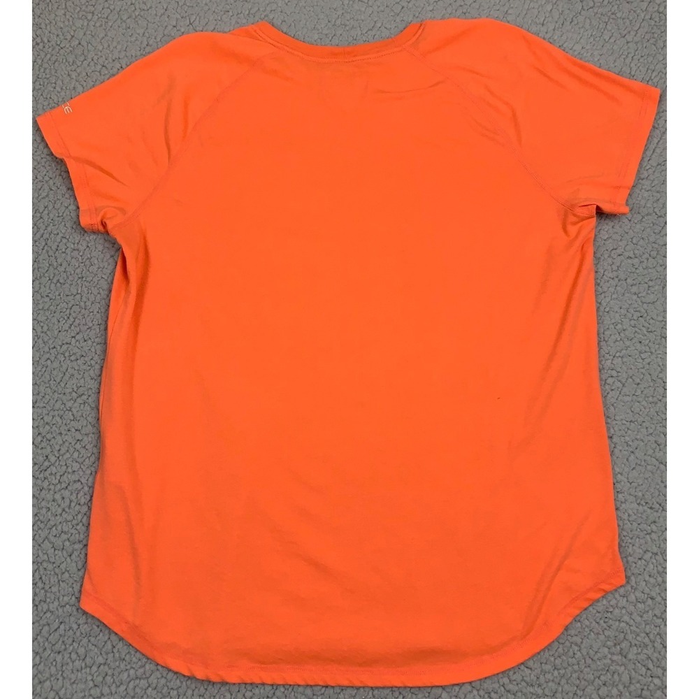 Carhartt TK6652-W T-Shirt Womens L Orange Force Color Enhanced Relaxed Fit Logo - Picture 3 of 9